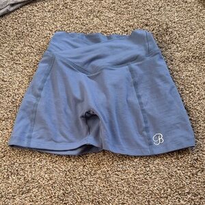 Bombshell Sportswear Blue Bike Shorts